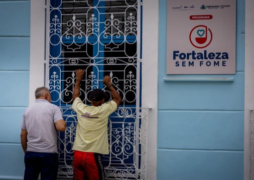 As refei&ccedil;&otilde;es s&atilde;o voltadas para a popula&ccedil;&atilde;o em situa&ccedil;&atilde;o de rua