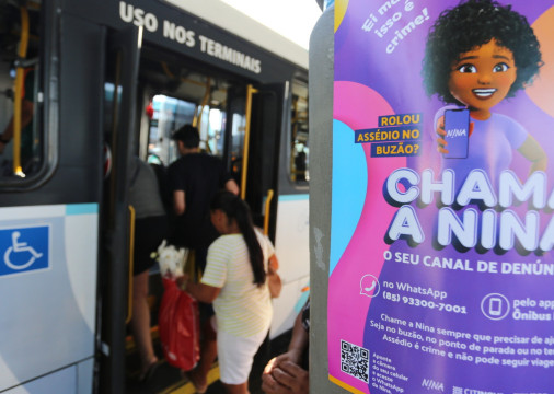 Plataforma Super Nina está disponível aos passageiros de VLTs e metrôs em Fortaleza e Região Metropolitana