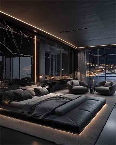 Num primeiro olhar, a embarcação impressiona por suas dimensões (84,2 metros de comprimento), acabamento em preto fosco e toques elegantes de madeira aquecida.