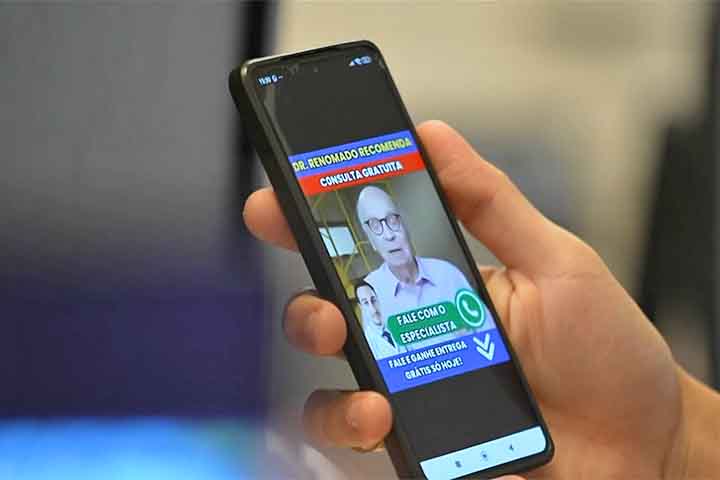 “Existe um curso dado pela internet para ensinar os falsários a imitar a minha voz por inteligência artificial e a criar as imagens para vender remédios falsos, disse Drauzio, que entrou com processo na Justiça contra a Meta - controladora de Facebook, Instagram e Whatsapp - por não impedir que essas propagandas falsas sejam veiculadas. 
