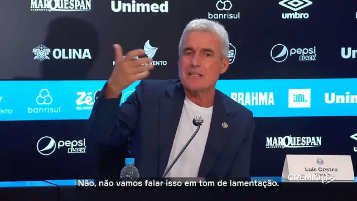 Luís Castro: 'Não vamos lamentar, vamos competir'