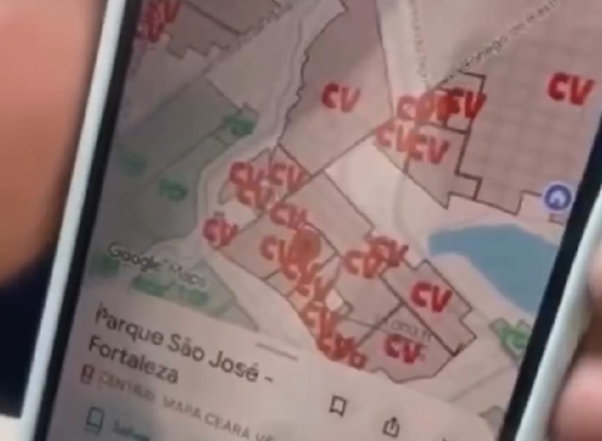 Integrantes do Comando Vermelho celebraram no último fim de semana (20 e 21 de dezembro) avanços que a facção teria feito nos bairros Mondubim e Parque São José (Foto: Reprodução)