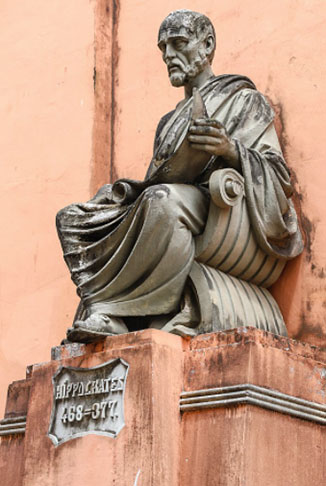 Samuel Hahnemann se baseou no princípio da cura pelo semelhante, que havia sido preconizado em 460 a.C por Hipócrates, filósofo grego considerado o Pai da Medicina