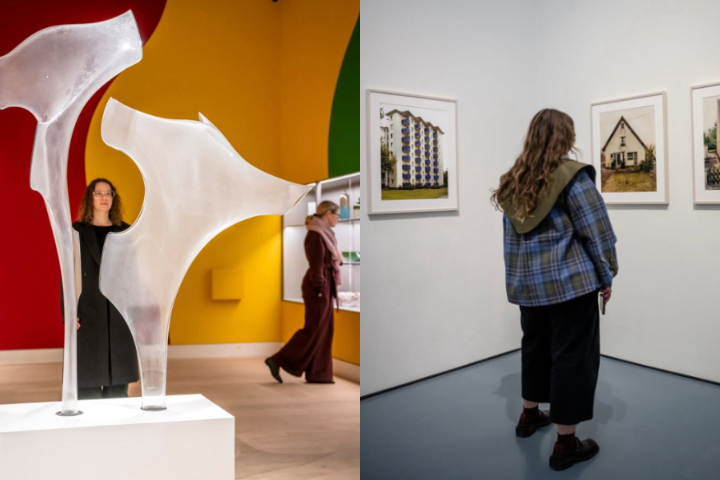 A coleção permanente reúne cerca de 130 mil objetos, cobrindo quadros, esculturas, vidros, fotografias e arte contemporânea.