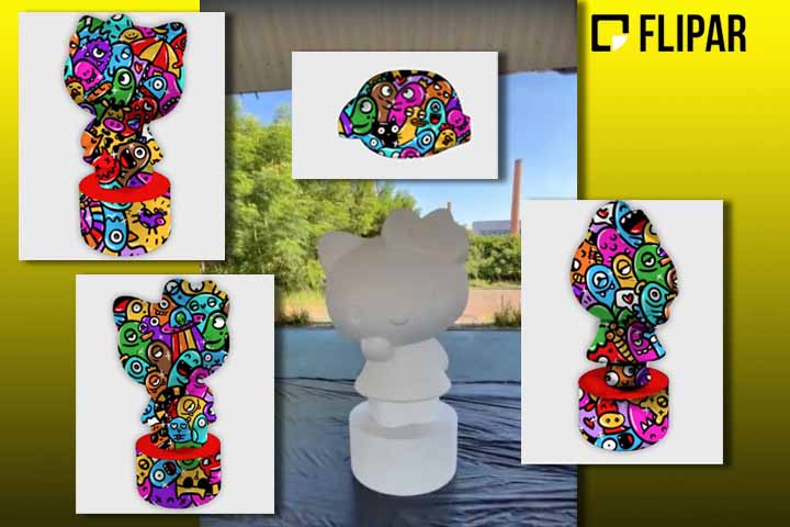 Em março de 2024, em comemoração aos 50 anos da Hello Kitty, cinquenta artistas brasileiros foram selecionados para colaborarem no preparo de uma estátua da personagem. O Hello Kitty Parade foi promovido pela Sanrio Brasil.