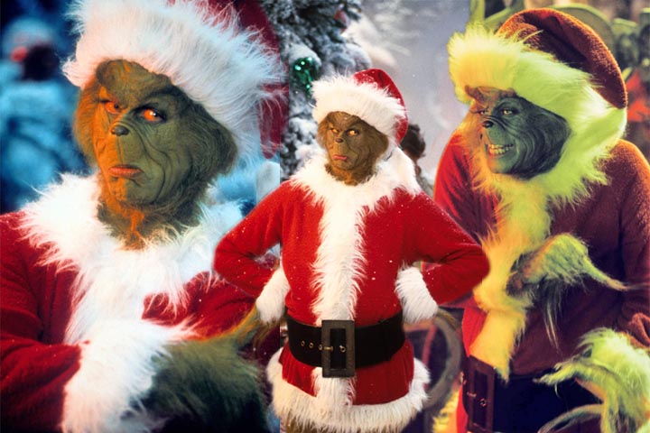 O filme expandiu o material original ao criar um passado detalhado para o Grinch, incluindo uma infância traumática em Whoville que explicaria seu desprezo pelo Natal e pela convivência social. 
