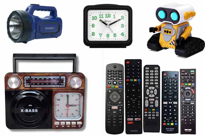 Diferentes tipos de pilhas, como zinco-carbono, alcalinas e íons de lítio, são otimizados para diferentes necessidades. Afinal, as primeiras são indicadas para aparelhos de baixo consumo de energia, como controles remotos.