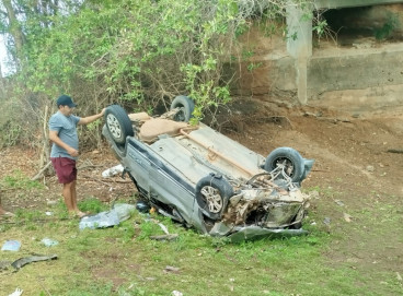 Vítima morreu ainda no local do acidente 