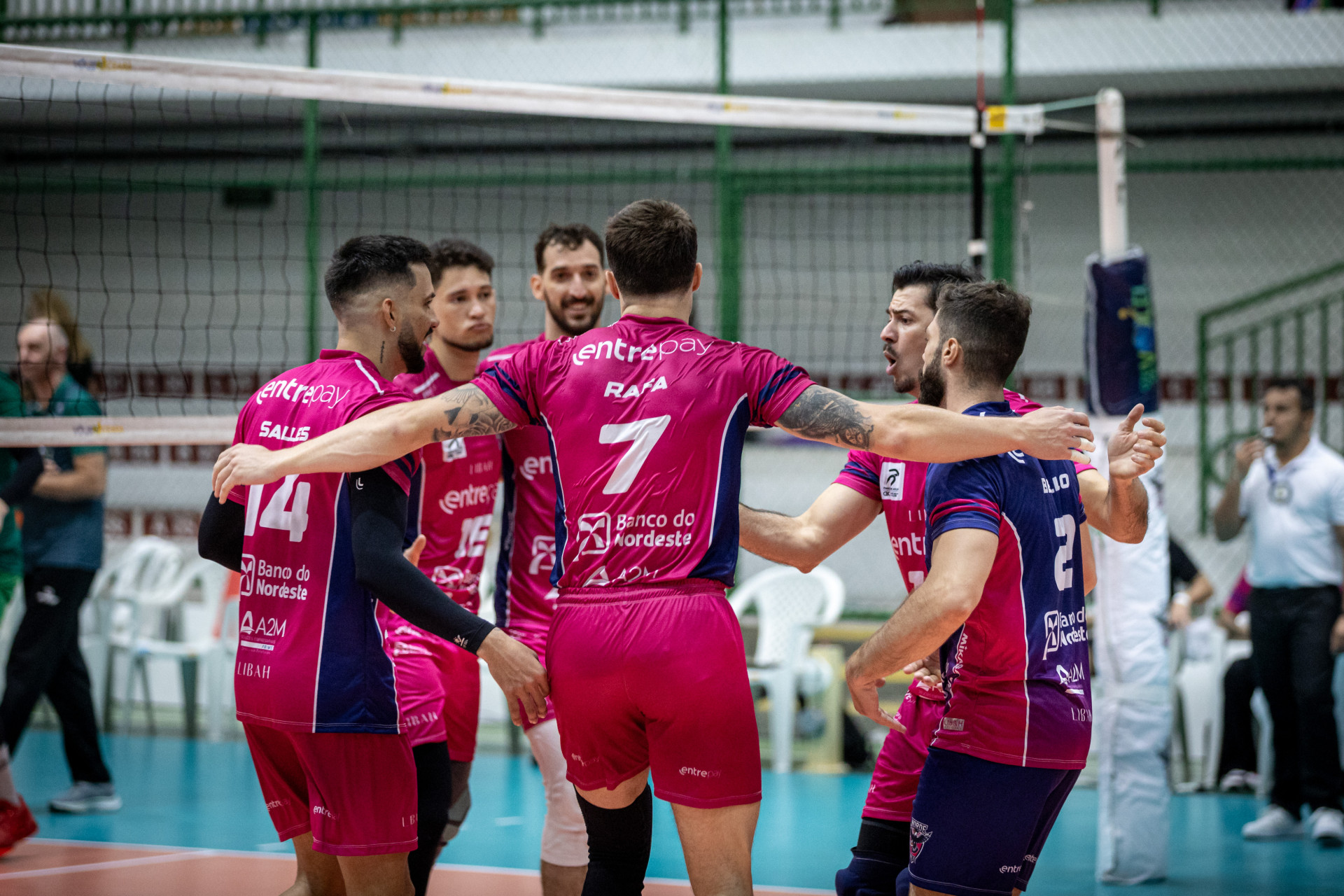 Partida do Norde V&ocirc;lei no Gin&aacute;sio A&eacute;cio de Borba (Foto: Stephan Eilert/ Norde V&ocirc;lei)