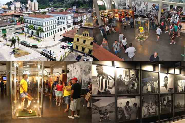 Museu Pelé - Espaço permanente instalado no Casarão do Valongo, no centro da cidade, que reverencia o Rei do Futebol. O museu apresenta itens diversos do acervo pessoal do eterno Camisa 10 do Santos Futebol Clube.

