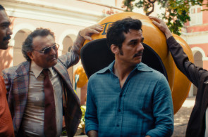 Wagner Moura em cena de O Agente Secreto (2025)