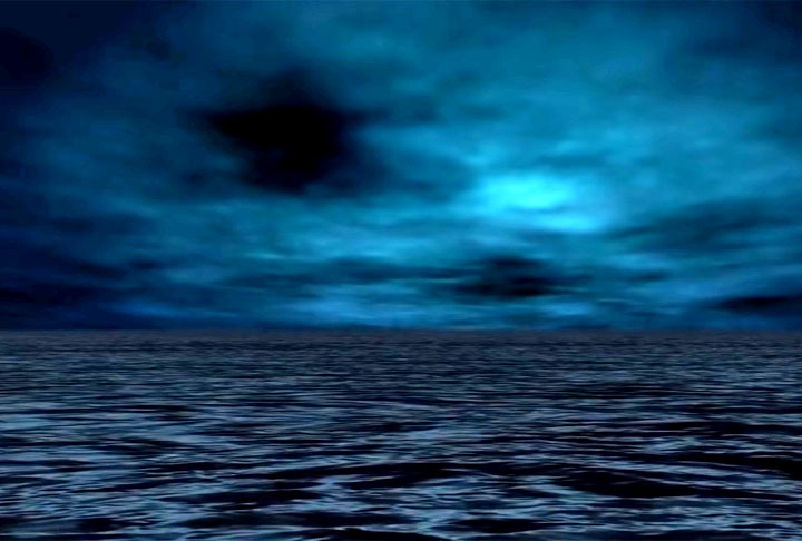 Mas, na virada da noite, aconteceu uma tempestade e eles começaram a retirar tudo do barco para facilitar o retorno. Eles se desfizeram até mesmo de todo o pescado já obtido. 