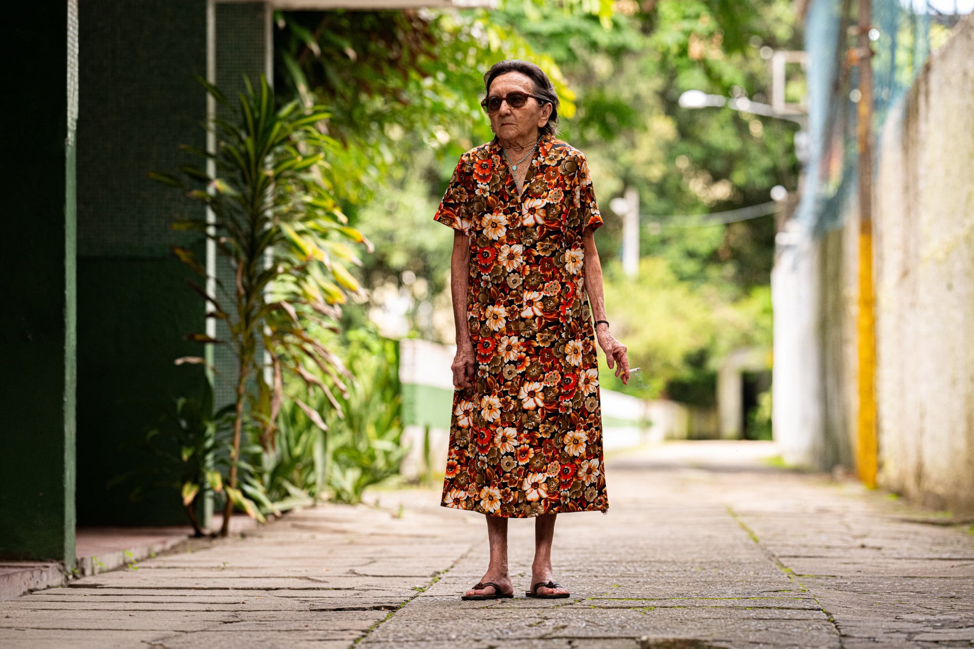 T&acirc;nia Maria em cena do filme O Agente Secreto (2025)