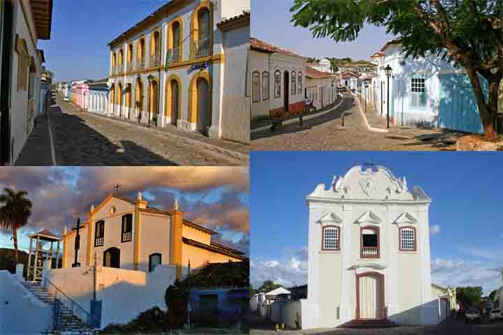 Centro Histórico da Cidade de Goiás – Antiga capital do estado, Goiás abriga um centro histórico charmoso e bem preservado, com igrejas barrocas e construções simples do período colonial no interior do Brasil.

