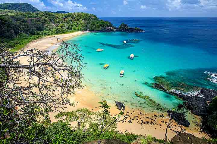 Ilhas Atlânticas em Fernando de Noronha e Atol das Rocas, Pernambuco e Rio Grande do Norte – Estes arquipélagos são santuários de vida marinha, com ecossistemas únicos, águas cristalinas e recifes de coral, abrigando diversas espécies ameaçadas.