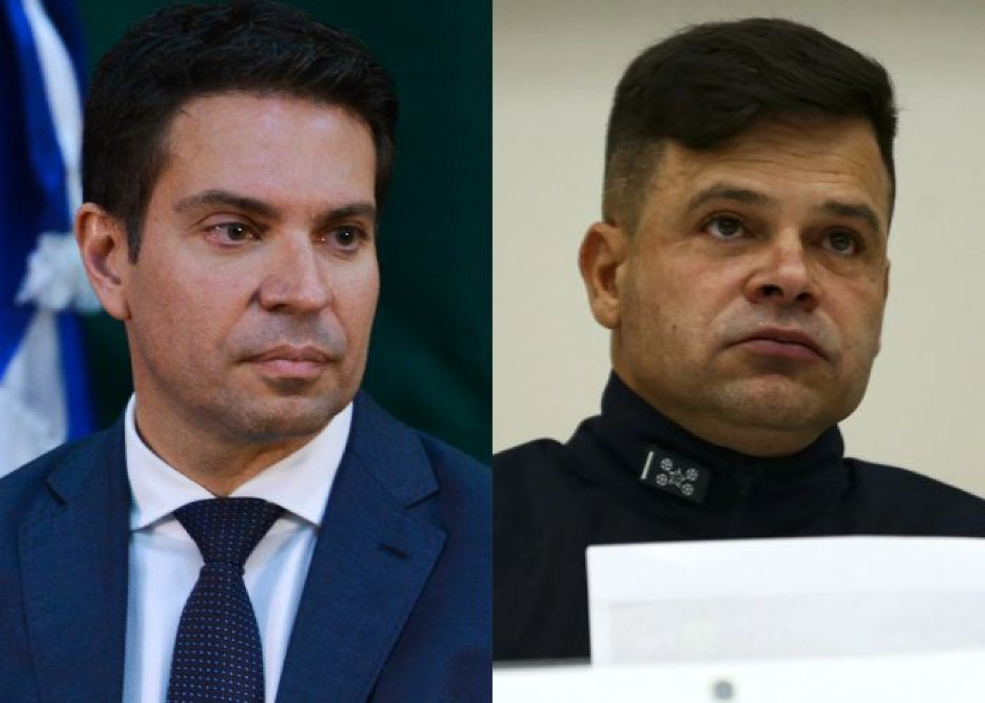 Alexandre Ramagem e Silvinei Vasques(Foto: Valter Campanato e Marcelo Camargo, ambos da Ag&ecirc;ncia Brasil)