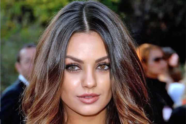 Mila Kunis - A atriz apresenta heterocromia completa. O seu olho esquerdo é verde, e o direito é castanho/avelã.  A condição não é congênita. Ela foi causada por uma inflamação crônica na íris que levou à formação de uma catarata e deixou um olho com coloração alterada. Após a cirurgia, sua visão foi restaurada e a heterocromia permaneceu.