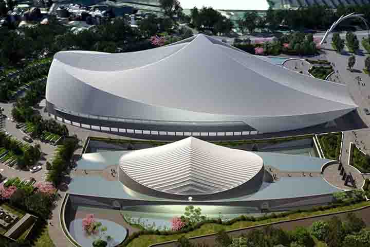 Yuan Ze University Project, em Taiwan - Complexo que integra arquitetura e engenharia com forte identidade escultural. Desenvolvido para o campus da Universidade Yuan Ze, o projeto abriga espaços acadêmicos e de convivência em estruturas marcadas por linhas fluidas, amplas áreas envidraçadas e elementos que favorecem a iluminação natural. 