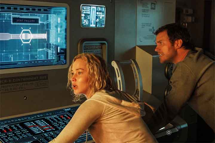 Estrelado por Jennifer Lawrence e Chris Pratt, Passageiros não foi bem recebido pela crítica quando foi lançado em 2016, com apenas 30% de aprovação no Rotten Tomatoes.