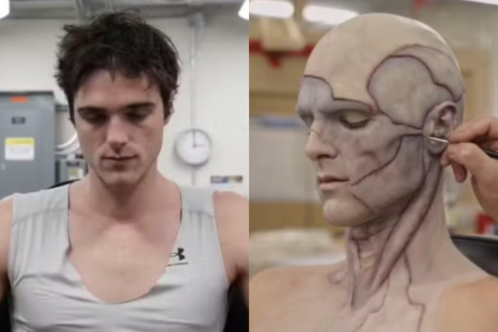 Para dar vida ao personagem, ele enfrentava um intenso processo de caracterização que chegava a levar cerca de 11 horas diárias. 