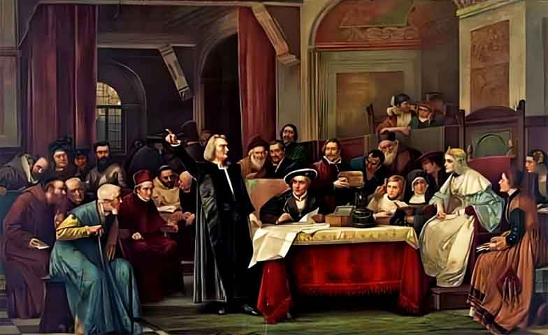 Na noite de 3 de agosto de 1492, Colombo partiu de Palos de la Frontera. Ele navegou inicialmente para as ilhas Canárias, que eram propriedade da Castela, onde reabasteceu as provisões e fez reparos. 