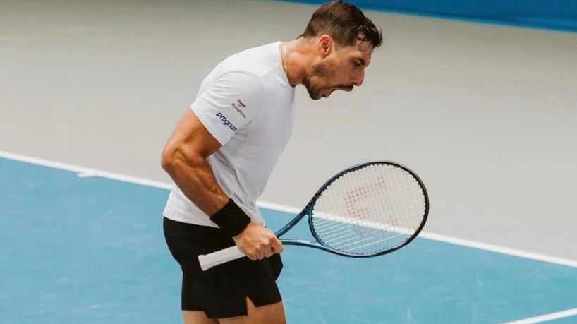 Fernando Romboli é um dos principais nomes do tênis brasileiro na atualidade 