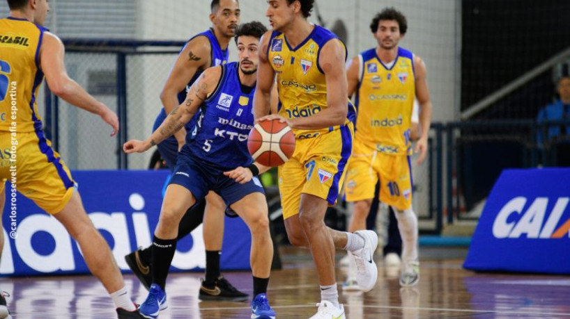 Partida válida pela NBB entre Fortaleza BC e Minas, no Ginásio da Unifor 