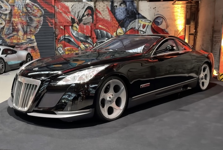 8º) Mercedes-Maybach Exelero – Preço: US$ 8 milhões (aproximadamente R$ 42,3 milhões) | Velocidade máxima: 351 km/h | 0 a 100 km/h: 4,4 segundos. 
