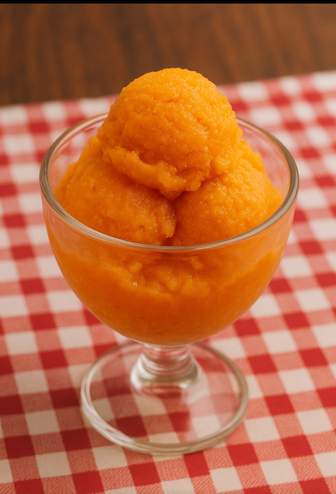 Todas essas vitaminas e minerais também podem ser absorvidas com outros tipos de receitas. Uma delas é muito utilizada no verão, quando a fruta se transforma em um saboroso e refrescante sorvete.