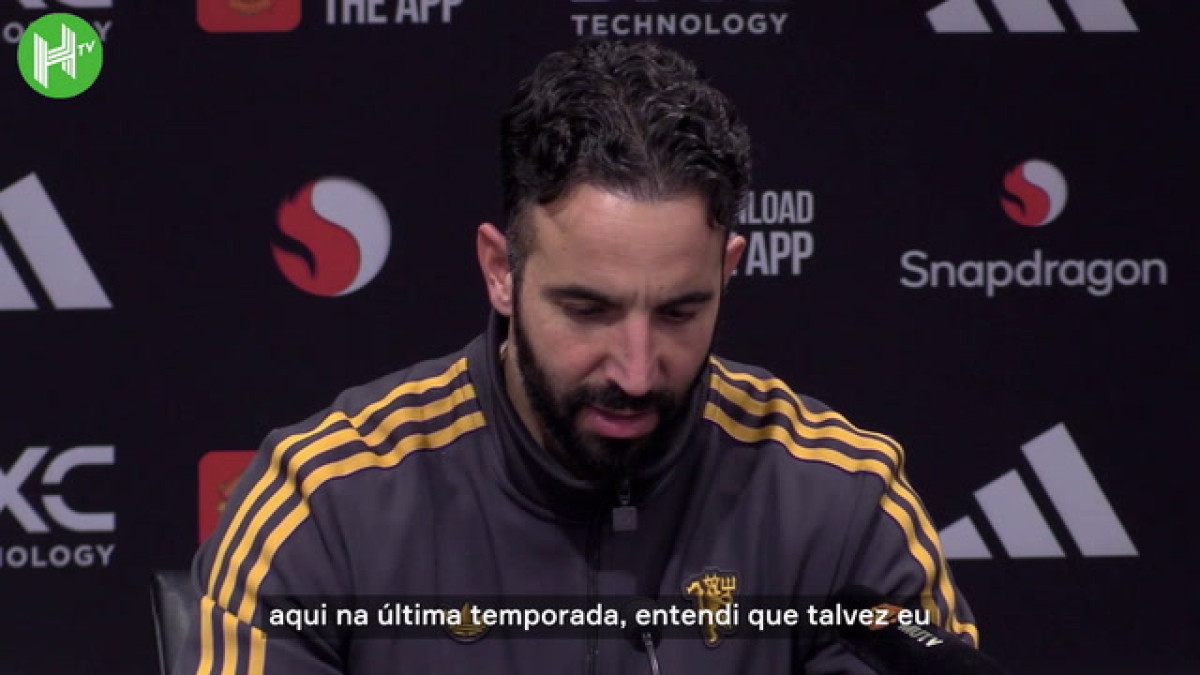 Rúben Amorim: 'Estamos tentando construir uma identidade'