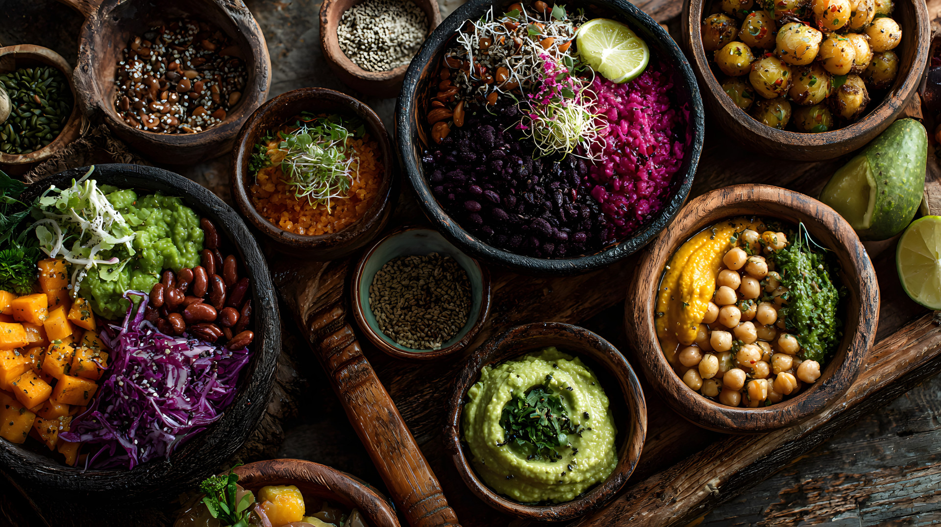 ￼VEGANOS consomem mais frutas, verduras, grãos e feijões (Foto: Selvam / AdobeStock)