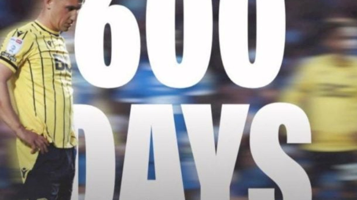 O Oxford, que está na zona de rebaixamento da Championship, chega a 76 jogos sem bolana marca da cal