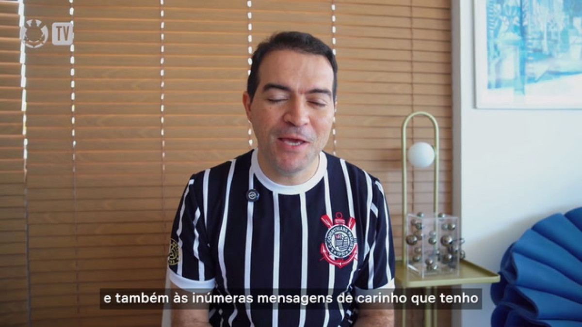 Corinthians apresenta Marcelo Paz como executivo de futebol