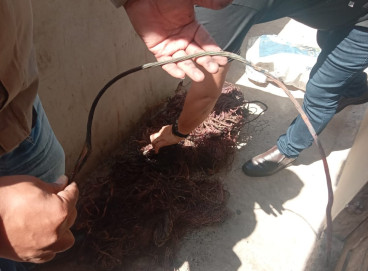 Os fios são de propriedade da ENEL 