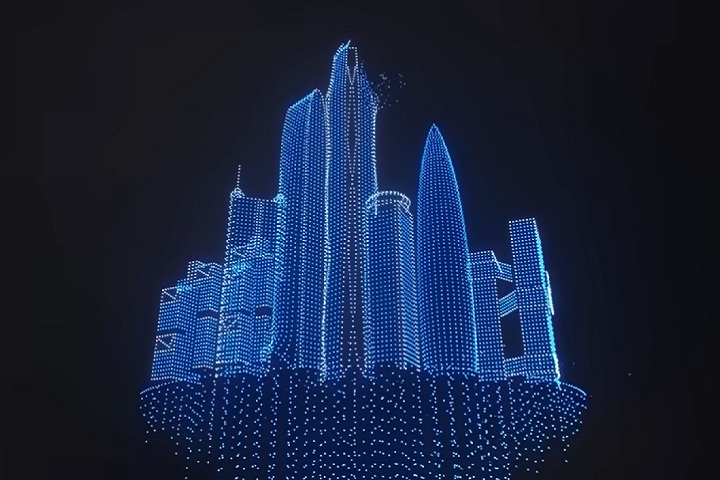 Quem tambÃ©m se destaca com festival de drones Ã© a China. O paÃ­s superou o seu prÃ³prio recorde mundial e conquistou um novo feito tecnolÃ³gico ao fazer um espetÃ¡culo com 11.787 drones no ar. Isso ocorreu em 17 de junho de 2025.