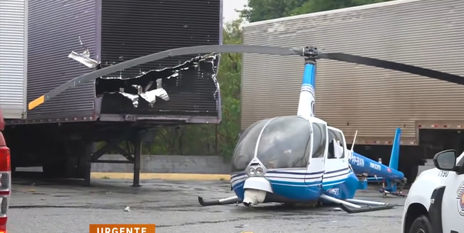 Um helicóptero de transmissão jornalística da Band TV realizou um pouso forçado na tarde de 29 de dezembro de 2025, em Guarulhos, na Grande São Paulo, nas proximidades da Rodovia Presidente Dutra. A aeronave apresentou uma pane técnica e precisou descer em uma área considerada segura, no estacionamento de uma transportadora, conforme informou a emissora.
