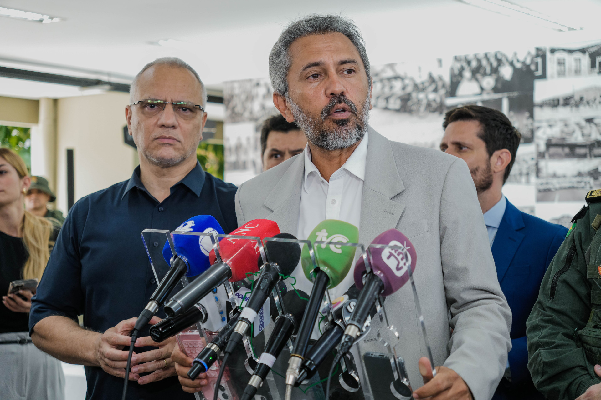 ￼GOVERNADOR do Ceará tem endurecido discursos contra o crime organizado (Foto: FERNANDA BARROS)