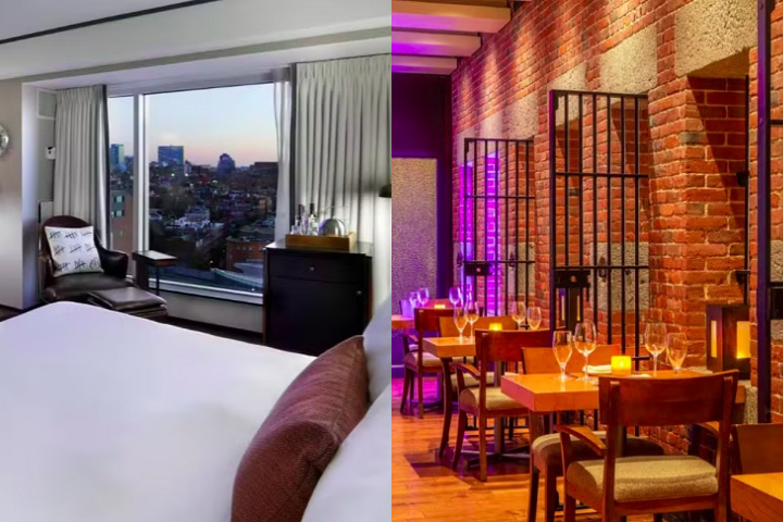 Ao todo, são quatro restaurantes, bar e acomodações sofisticadas. Para uma experiência exclusiva, suítes no último andar (com vista panorâmica e cama king size) custam US$ 813 (cerca de R$ 4.467).