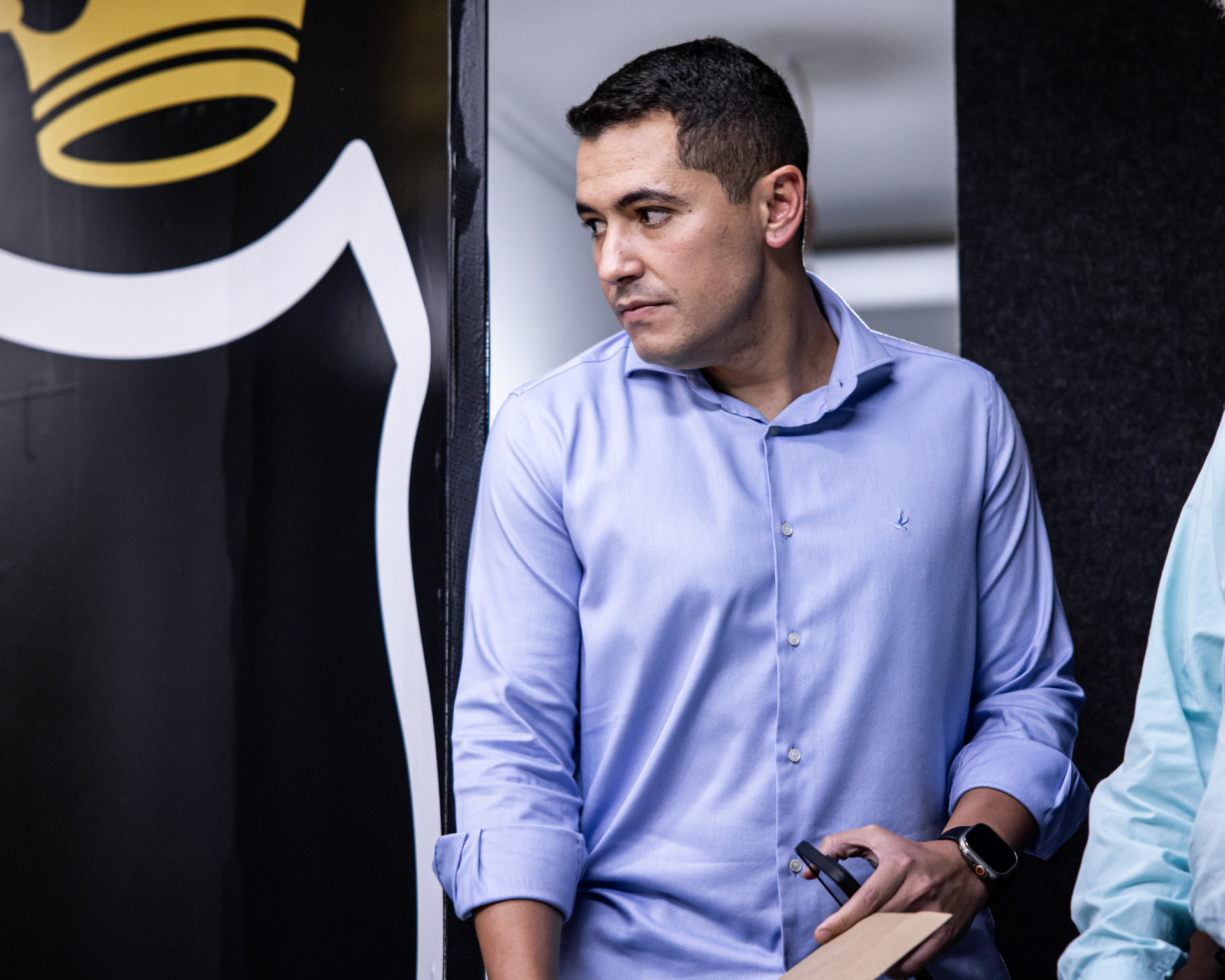 Pedro Martins já trabalha como novo CEO da SAF do Fortaleza (Foto: Raul Baretta/ Santos FC)