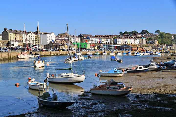 O nome Skomer deriva de Skalmey, de origem viking que significa ilha fendida, possivelmente devido ao fato de a extremidade oriental da ilha estar quase separada da parte principal.