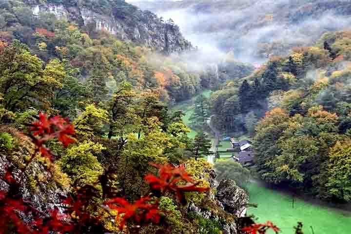 Suloszowa fica dentro do Parque Nacional Ojcowski que, apesar de ser o menor parque nacional da Polônia, é um dos mais encantadores.