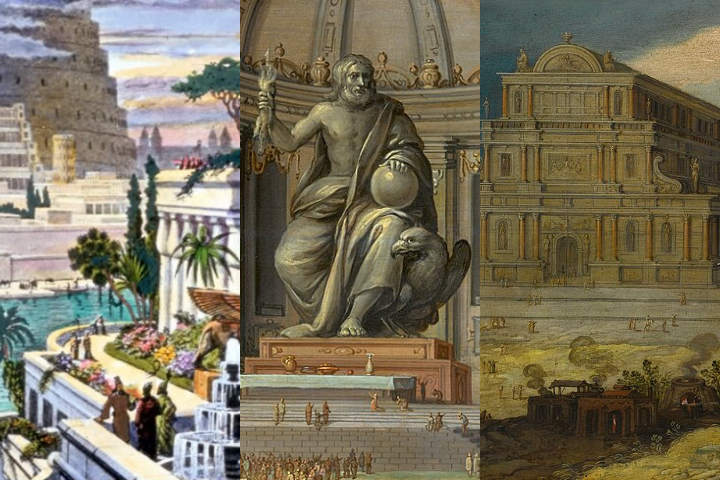 A maioria das Maravilhas do Mundo Antigo foi destruída por desastres naturais, incêndios ou guerras. Conheça todas!