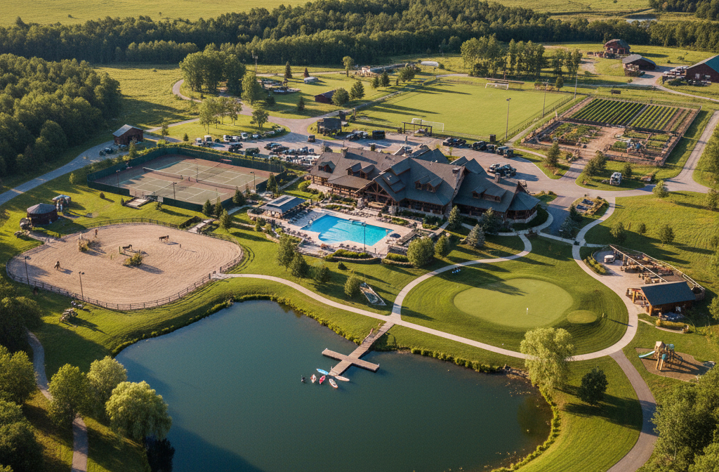 De modo geral, chácaras são menores e ficam próximas à zona urbana, ideais para moradia ou lazer. Sítios costumam ser maiores e mais afastados, com potencial para produção agrícola. Já os ranchos, apesar de amplos, são voltados principalmente para lazer e recreação.
