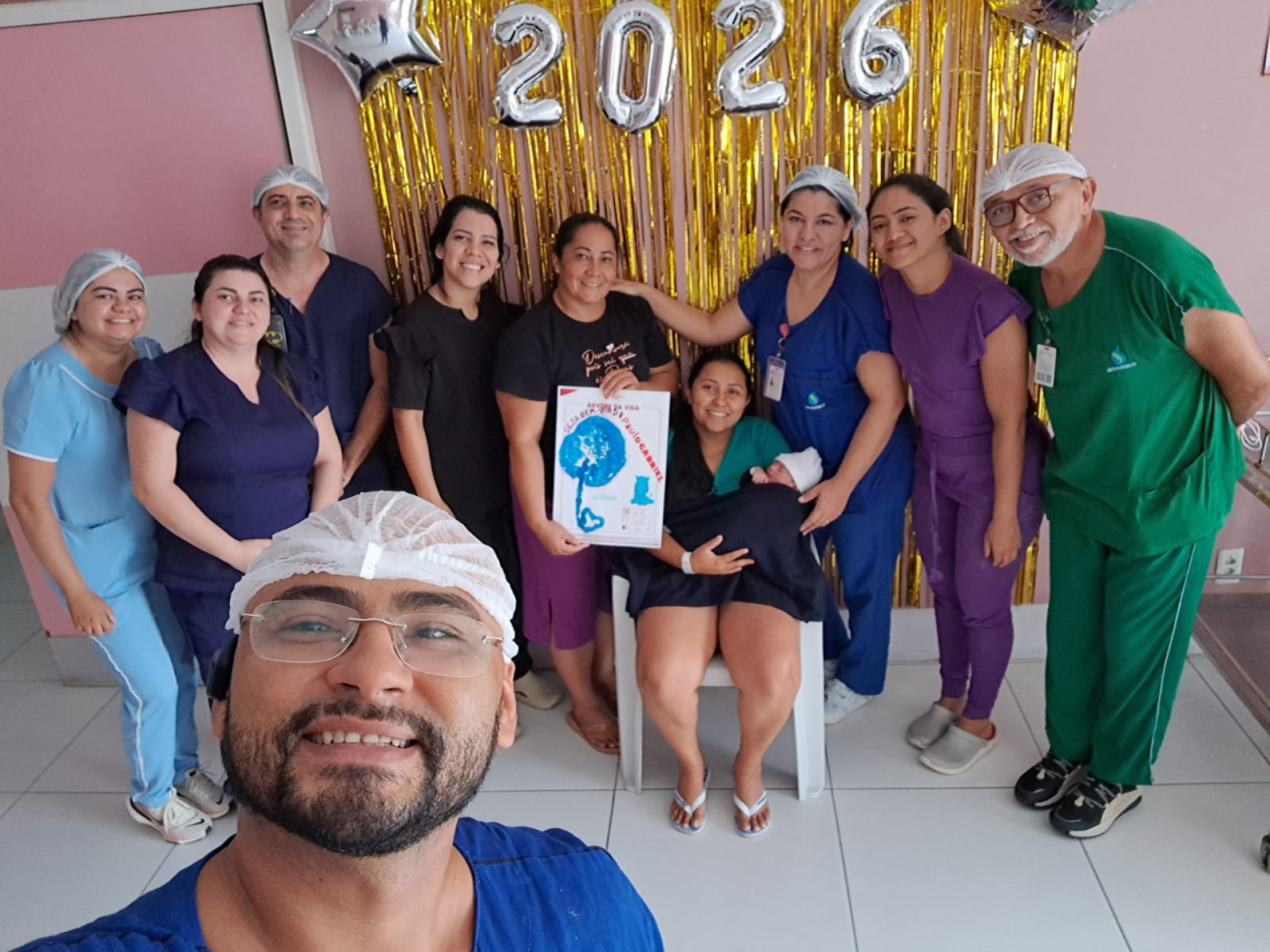 Os nascimentos são de famílias de diferentes municípios da região (Foto: Santa Casa de Sobral/Reprodução)
