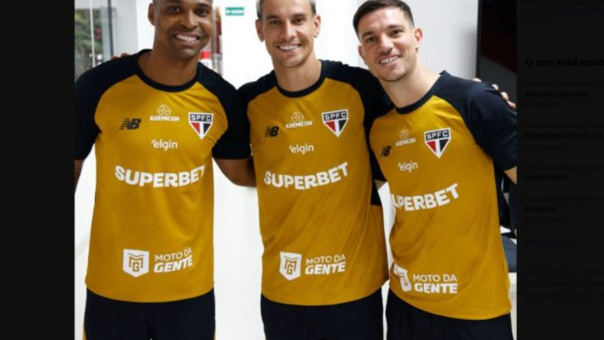 Oscar não se reapresentou e deve encerrar a carreira; Danielzinho e Carlos Coronel foram novidades