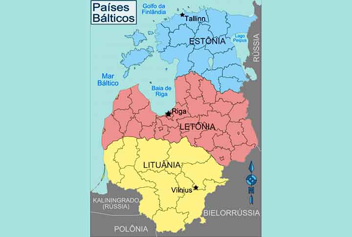 Cabe destacar que a região foi incorporada na Europa cristã a partir do século XIII pela ação das Ordens Religiosas dos Esparários e depois dos Cavaleiros Teutónicos.