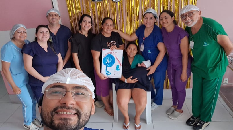 Os nascimentos são de famílias de diferentes municípios da região 