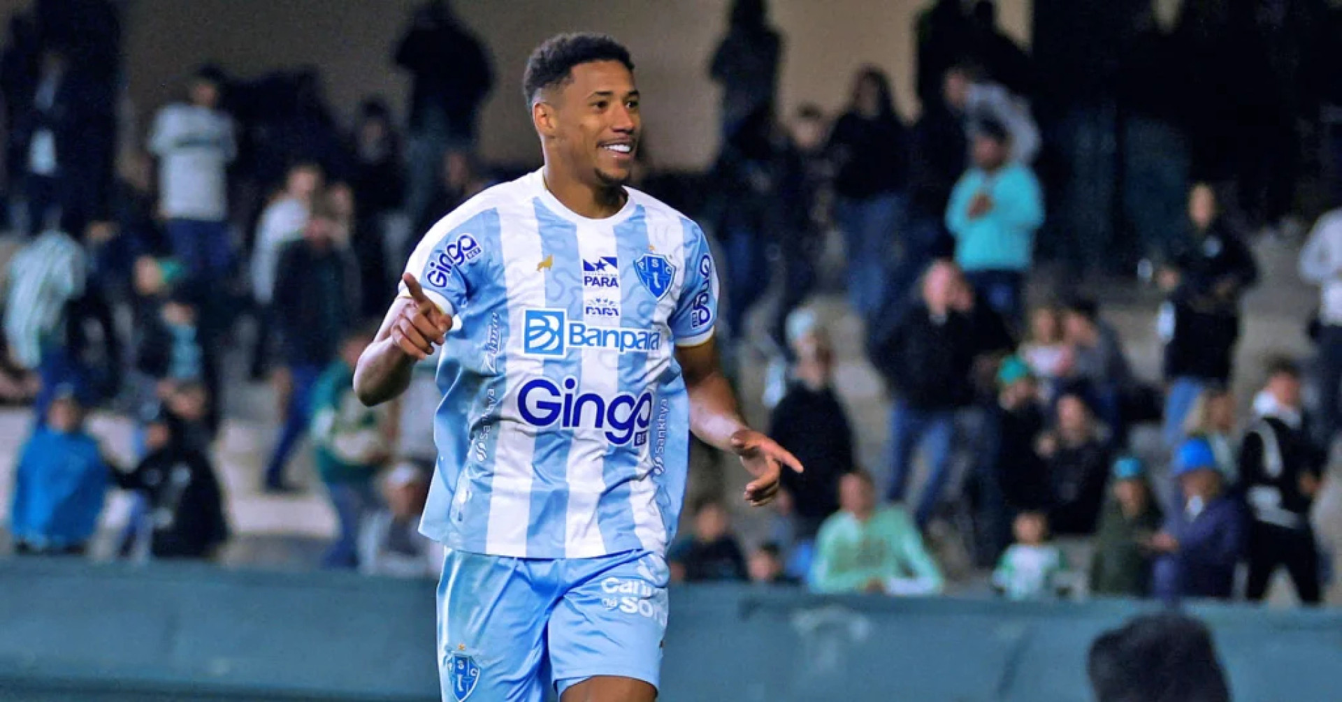 Maurício Garcez marcou sete gols e deu quatro assistências pelo Paysandu na Série B 2025 (Foto: Jorge Luís Totti/ Paysandu)