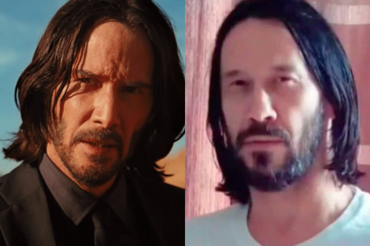 Keanu Reeves – Marcos Jeeves tem mais de 470 mil seguidores no Instagram e é conhecido como o John Wick brasileiro.