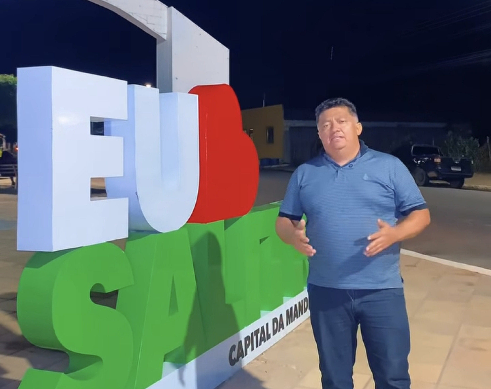 ￼O prefeito está internado após complicações (Foto: Instagram @rondilsonribeiro)